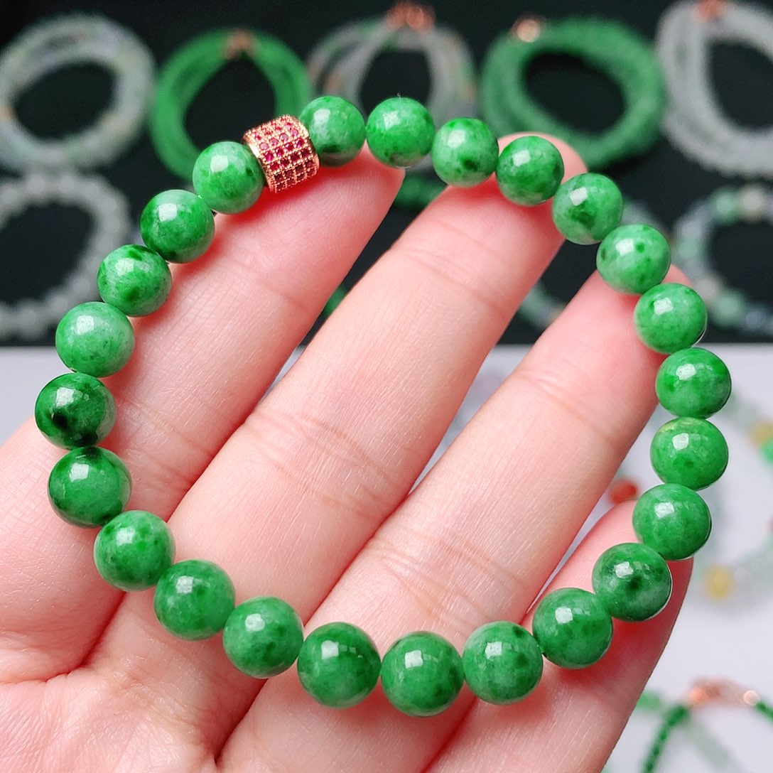 未镶嵌手链翡翠翡翠