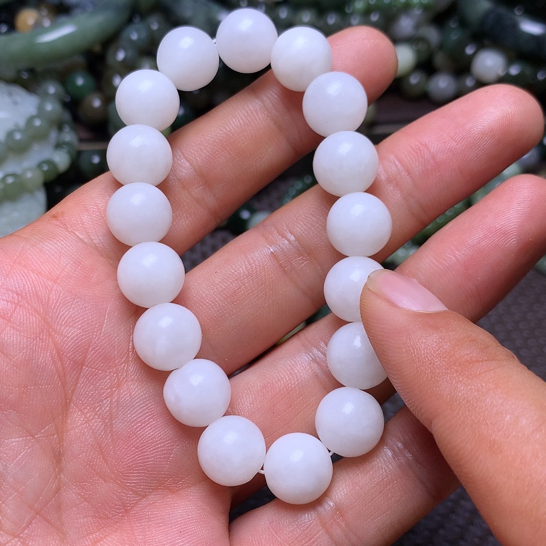 【闪购商品】手链未镶嵌和田玉12