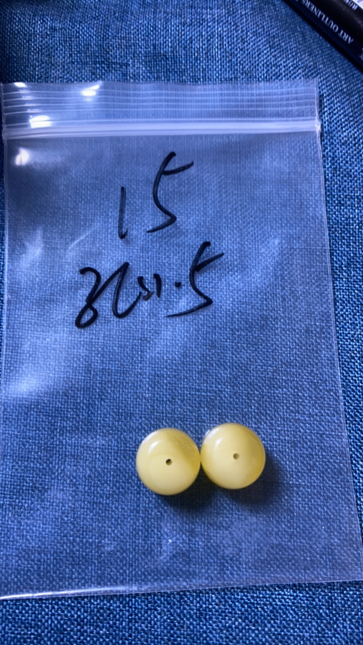 天然蜜蜡金白12.1 老型