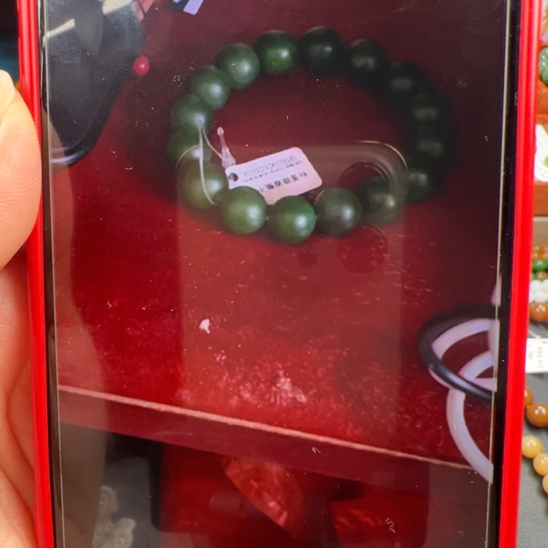 和田玉手链未镶嵌敏*