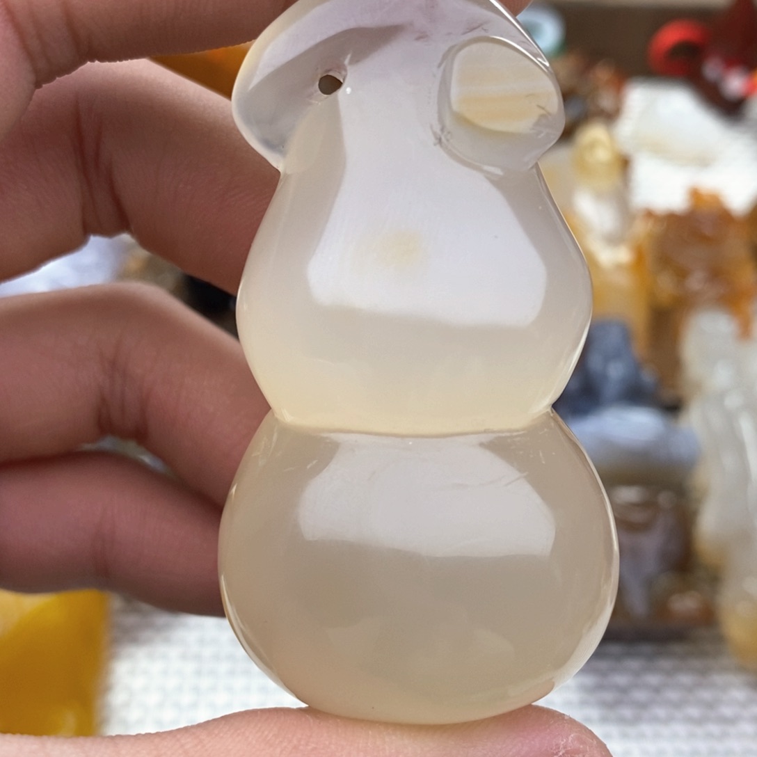 玛瑙/玉髓把件未镶嵌