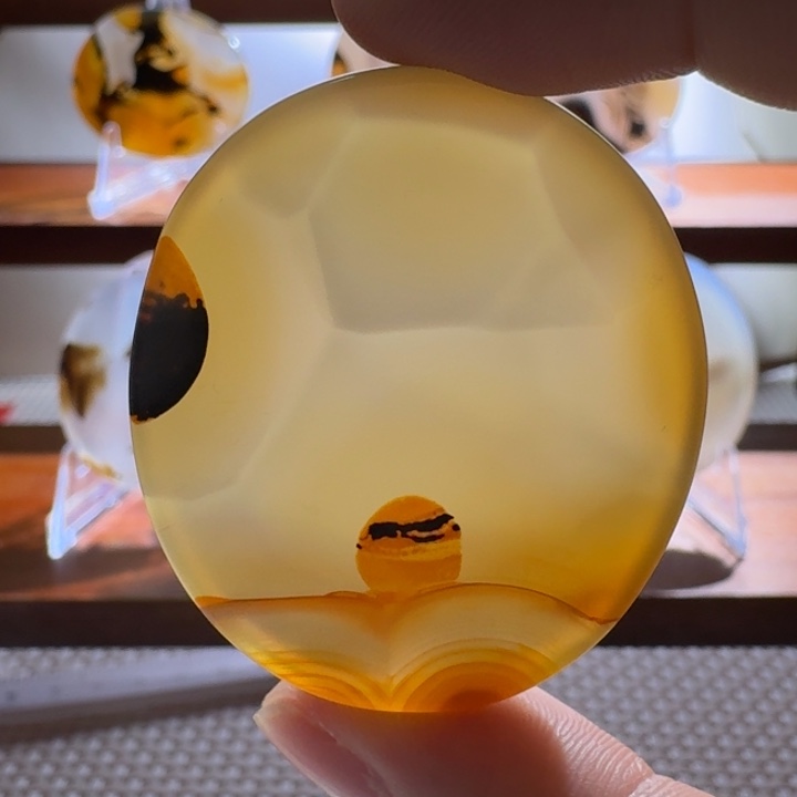 玛瑙/玉髓合金颈饰