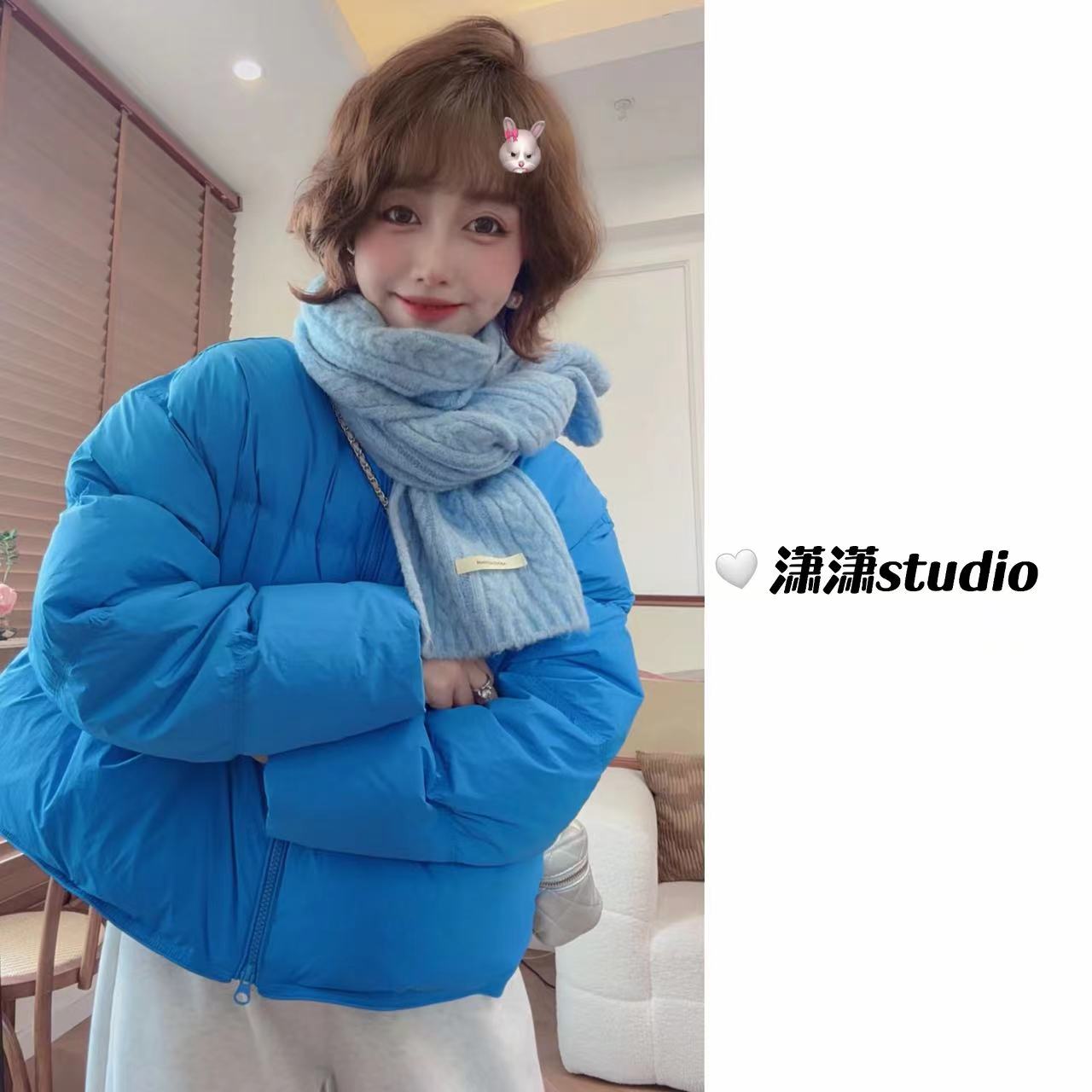 【糖果色羽绒服】【韩国东大门同款】【颜色好看】潇潇自制羽绒服EL0001