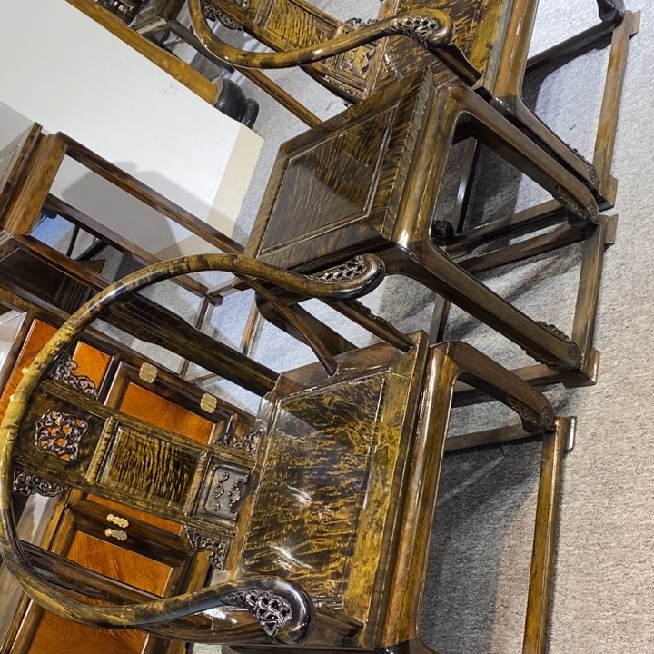 楠木云**阳皇宫椅三件套6000