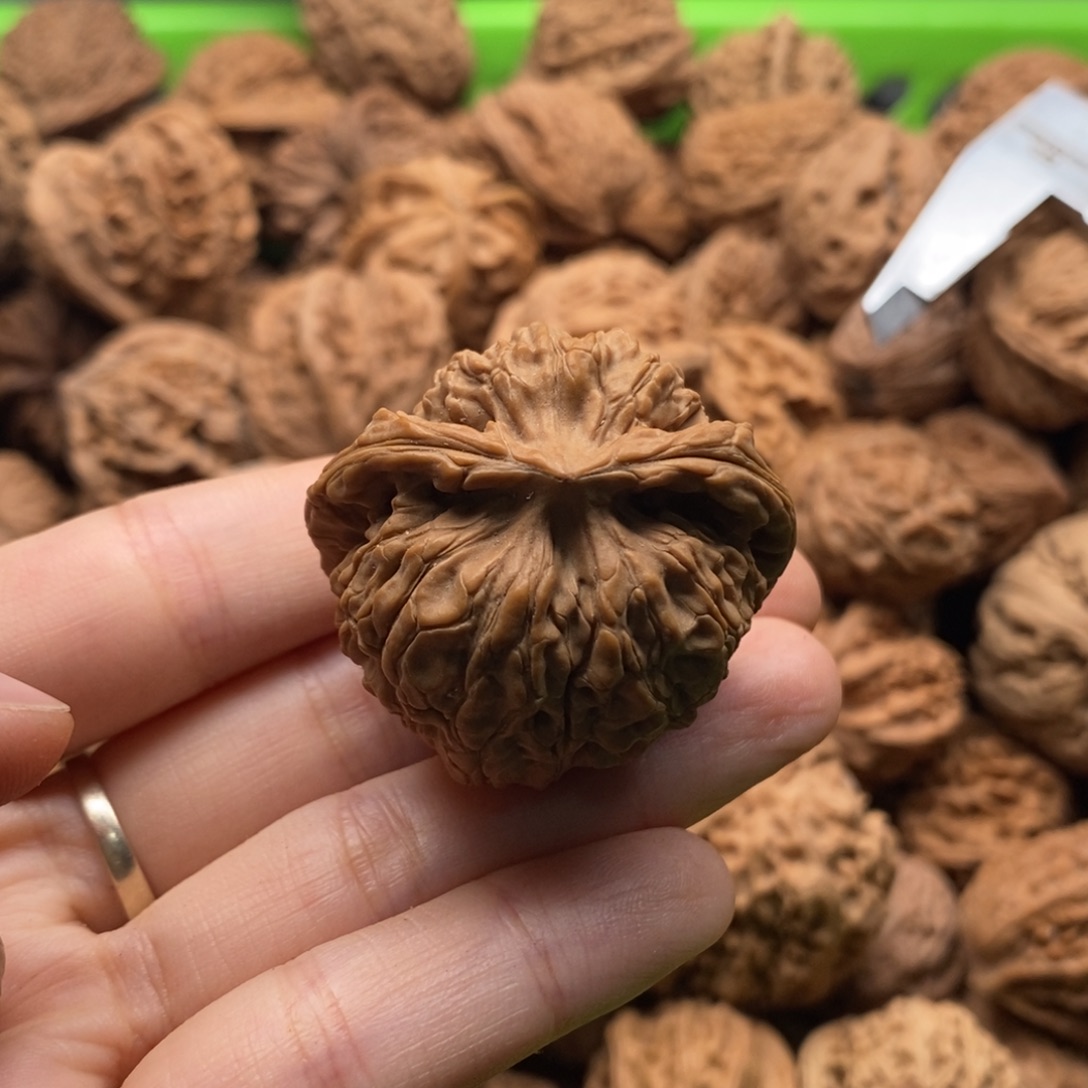 J***F文玩核桃把件定制商品不退不换