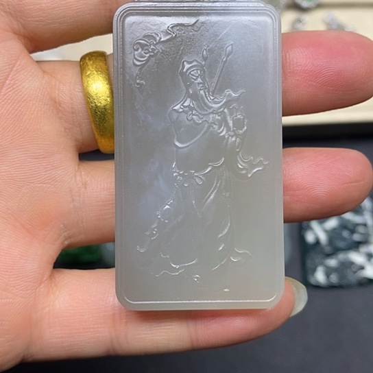 和田玉（糖玉）未镶嵌颈饰漏漏漏漏漏