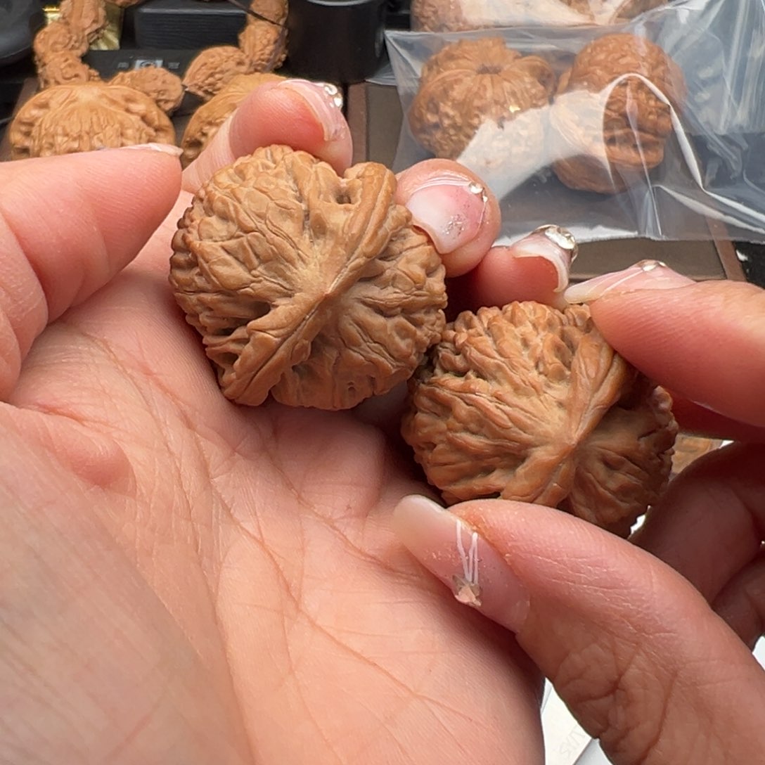 文玩核桃把件莲花35