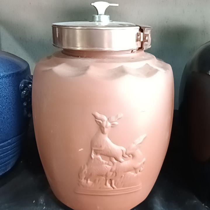 缸20斤酒坛紫砂带金属盖一个