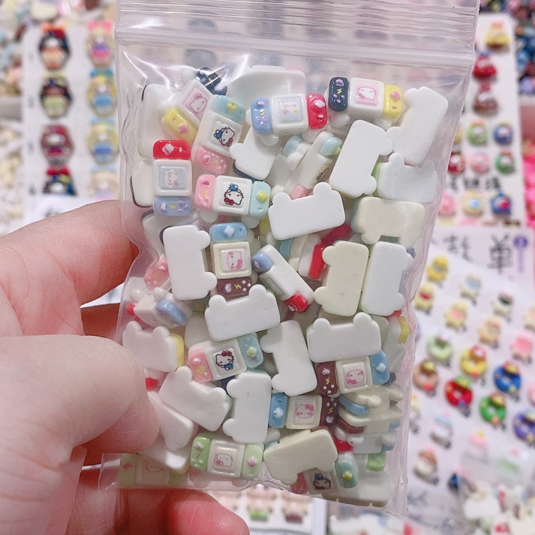 树脂想念（迷你）金粉老色kt游戏机98个混