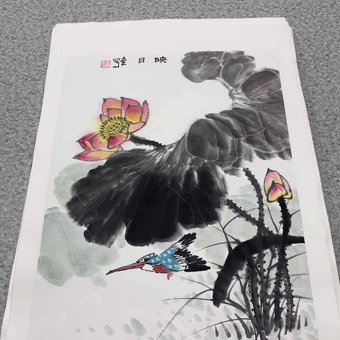 国画1.4平尺国画作品