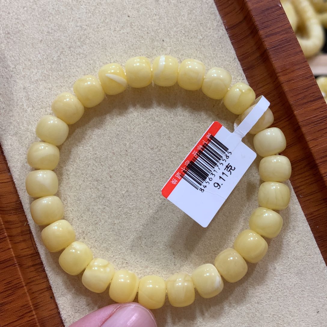 蜜蜡手链未镶嵌蜜蜡