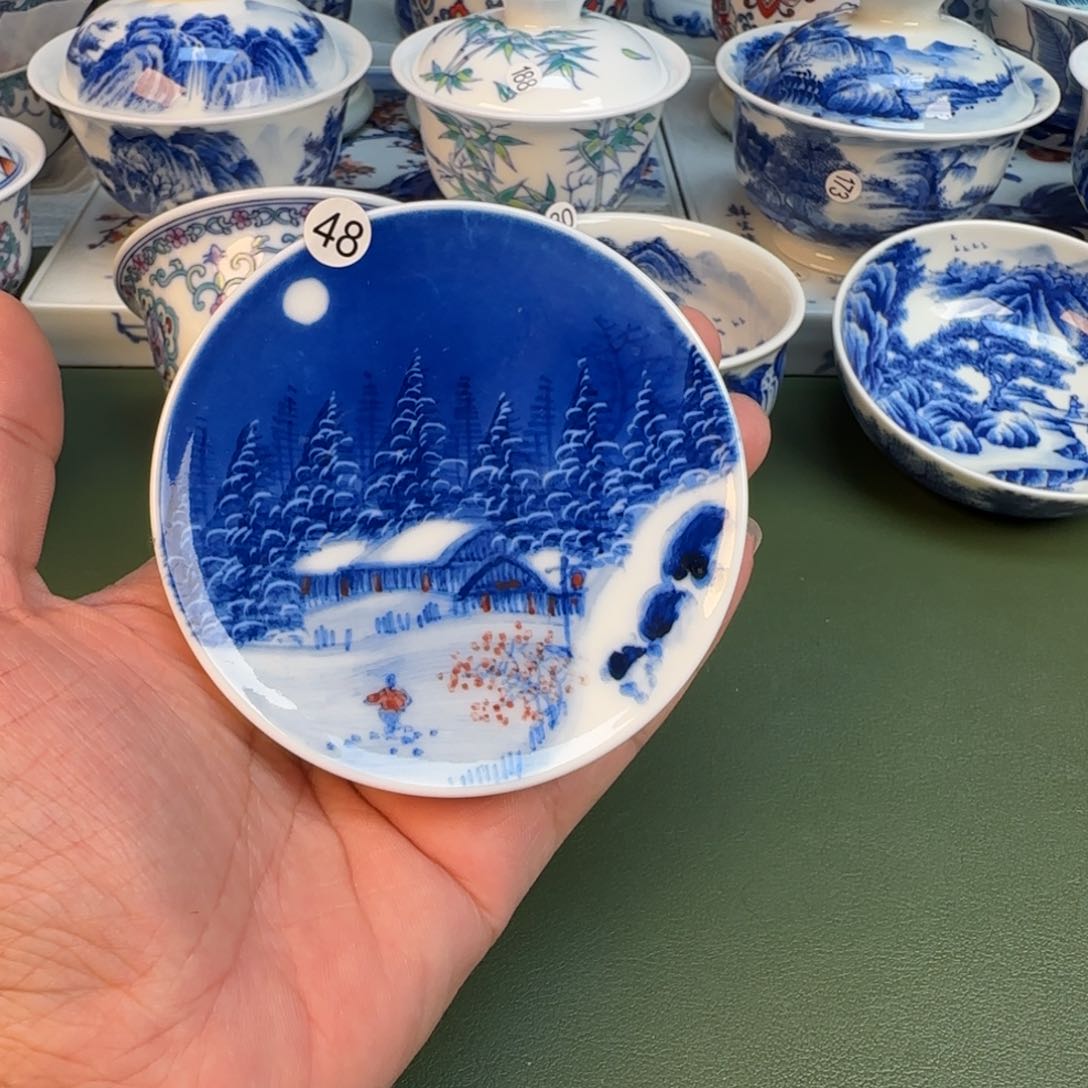 纯手工纯手绘茶具48