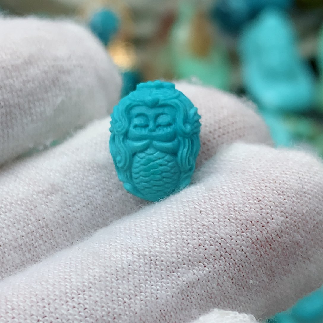 绿松石珠宝奇石未镶嵌