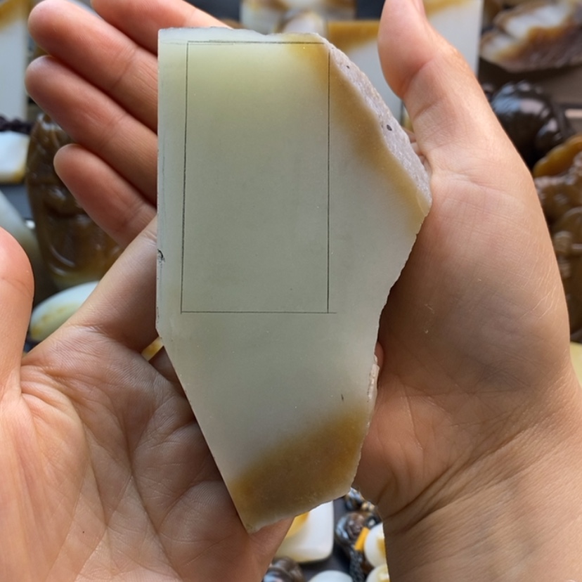 【闪购商品】和田玉（糖玉）颈饰未镶嵌春*生