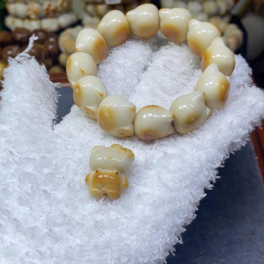 童***可菩提根/象牙果手串11.24.19微瑕