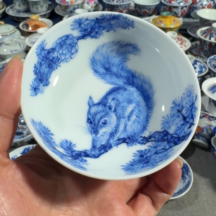 景德镇手工手绘杯