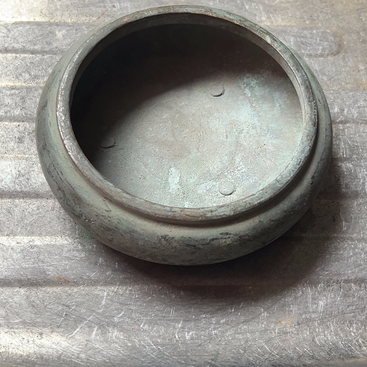 蕴***化黄铜摆件，文房工艺品摆件