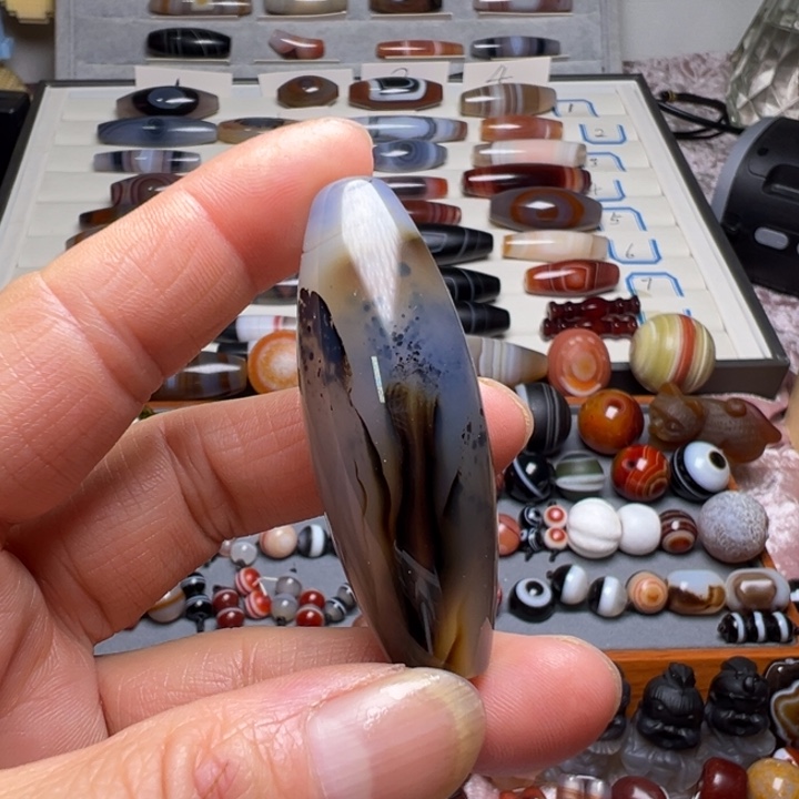 玛瑙/玉髓吊坠(不含链)未镶嵌