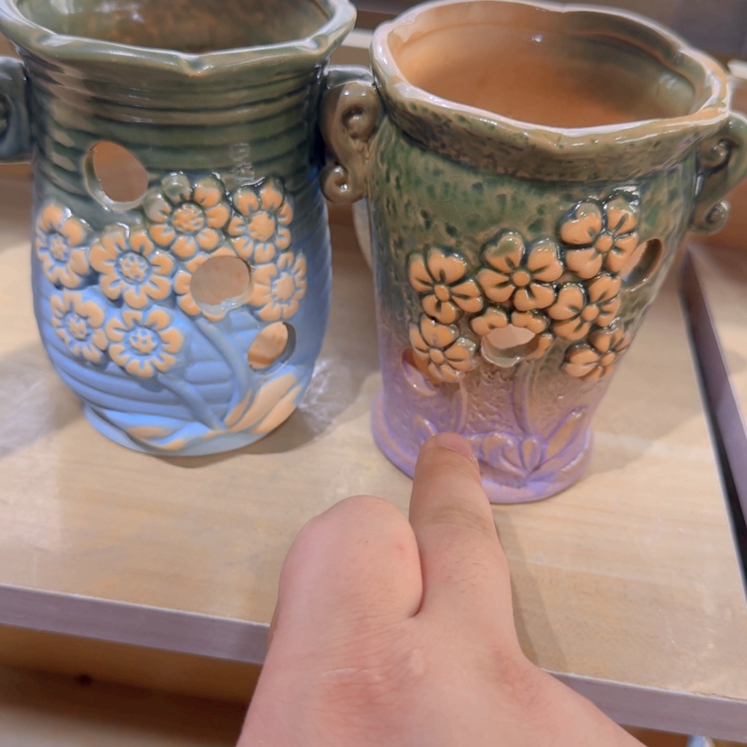 紫砂花盆粗陶盆醋