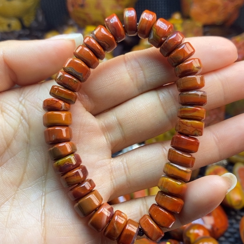 【闪购商品】玛瑙/玉髓手链未镶嵌游****）