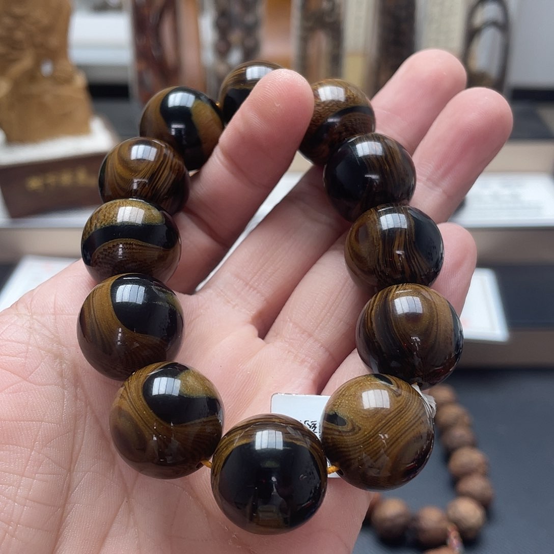 非洲檀香无事牌成品手串成品手串