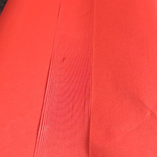 四尺对开双面红生宣50张