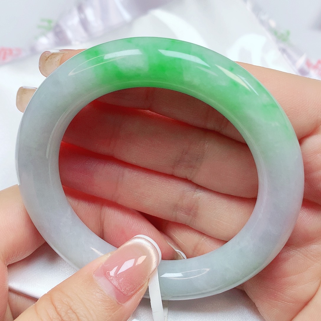 未镶嵌手镯翡翠抖音895