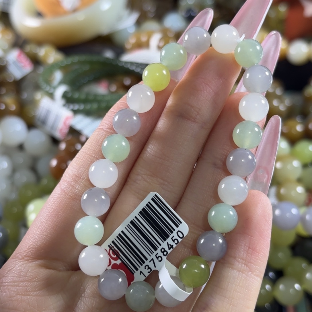 瑶***柜和田玉未镶嵌手链486