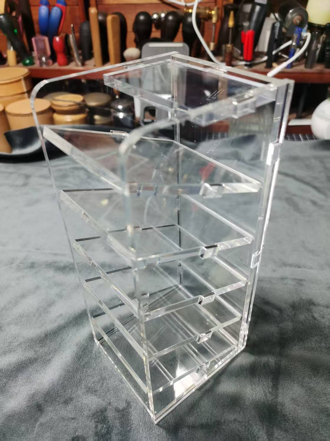 砂纸盒，手工皮具打磨砂纸收纳盒