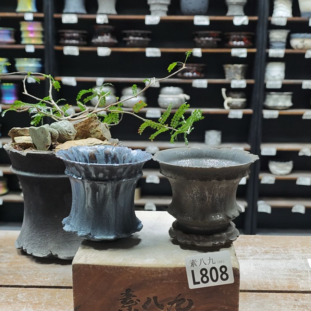 陶素八九陶瓷内口两个