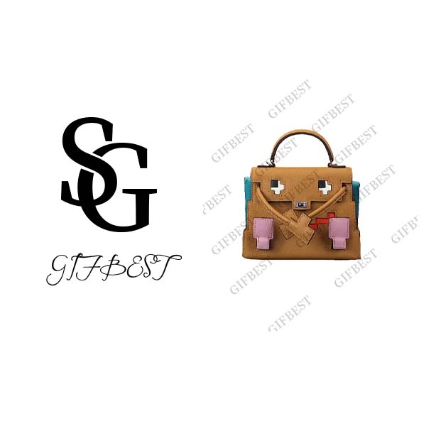 【尺寸：18*8*13】XUE-Y原创设计高定真皮单肩手提斜挎包马赛克包