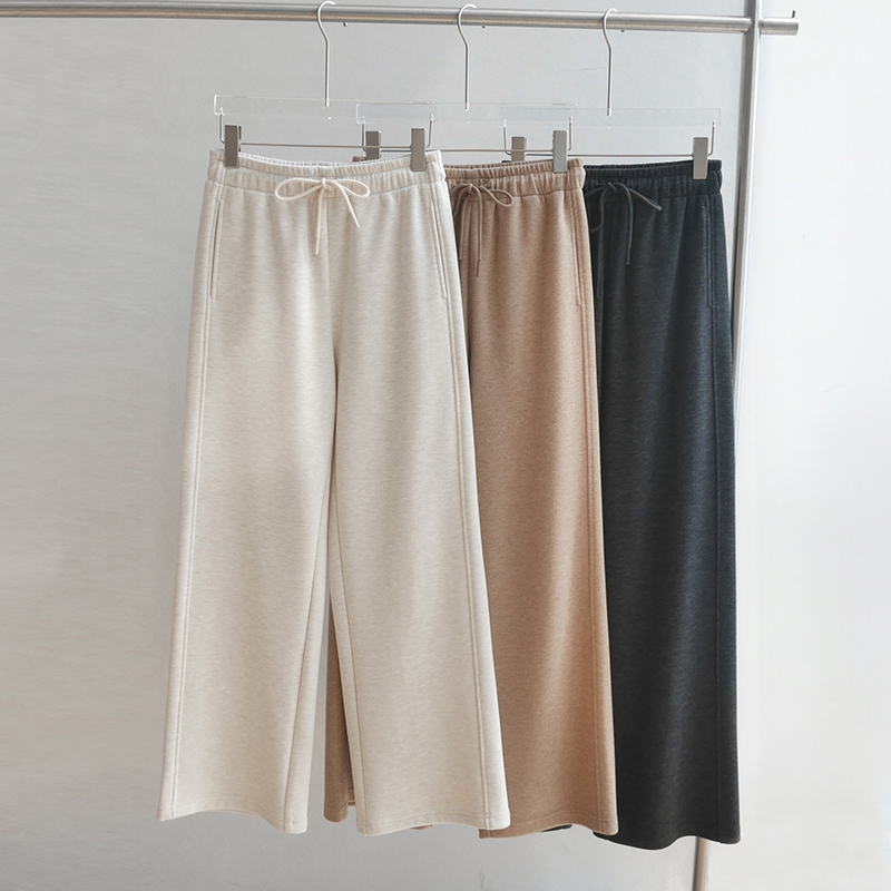 【朵儿studio】醋酸绵羊毛！巨拉腿！超有型直筒裤 D585