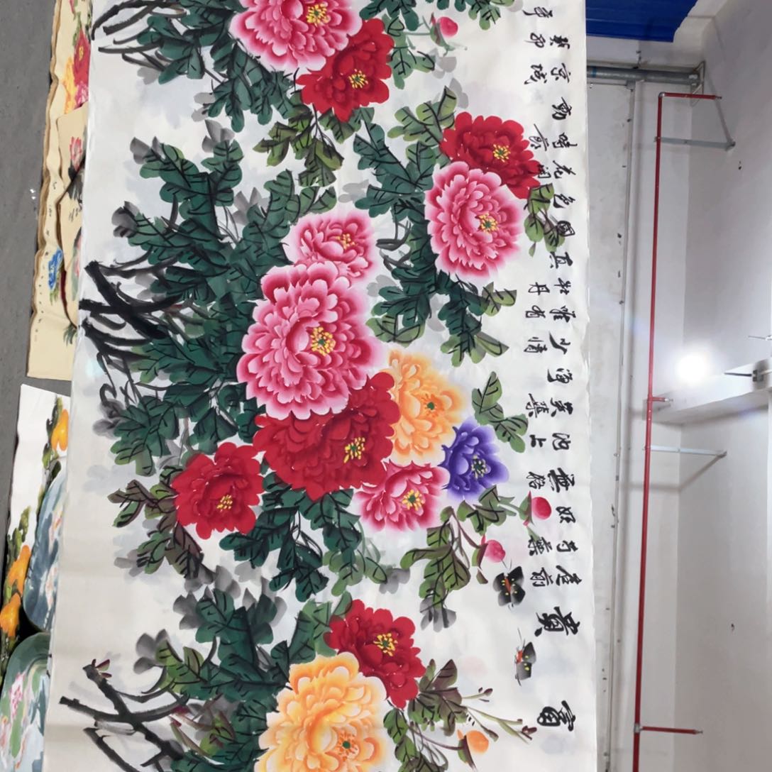 国画国画作品画心一张