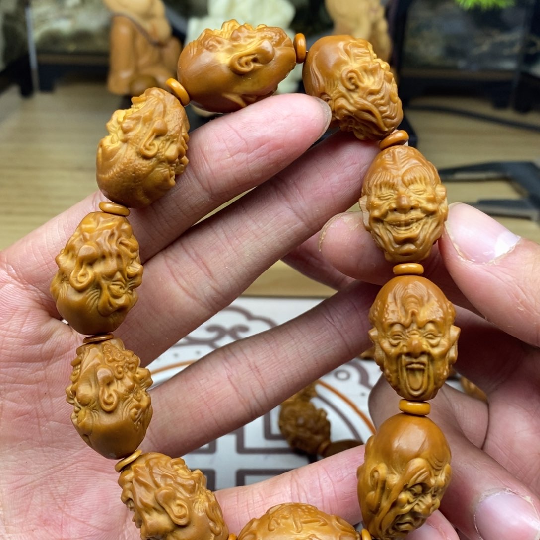 橄榄核手串/手链橄榄核雕工艺手串