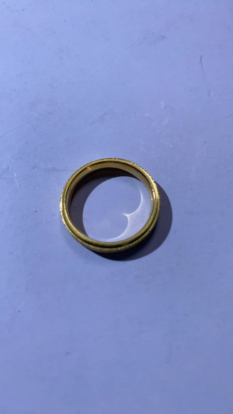 （私人订制）收藏级轻奢时尚设计款素圈戒指+AAJ009