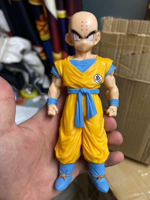 七龙珠  站姿克林无底座  18厘米  手办模型