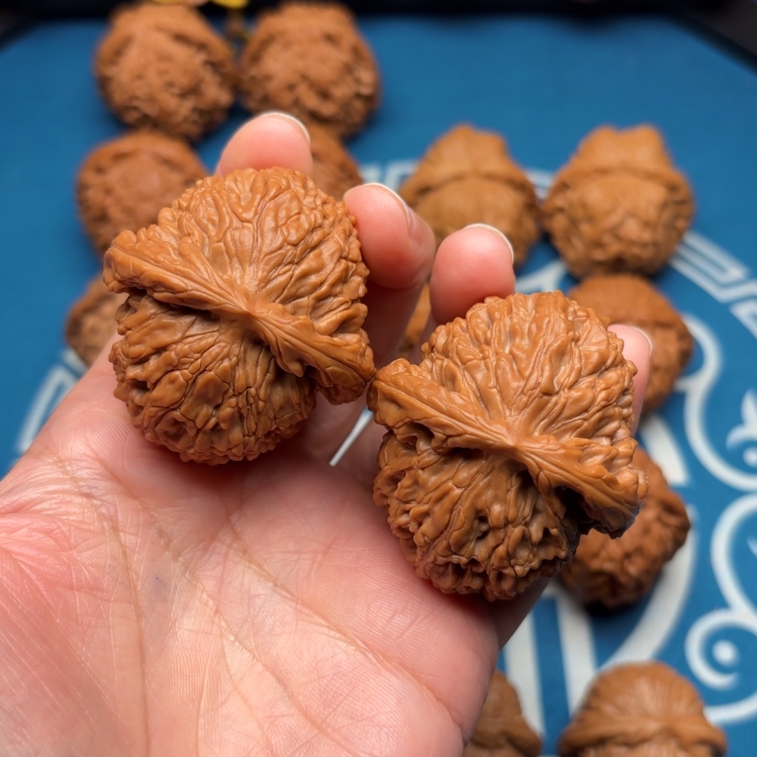 吊坠文玩核桃水龙纹44+