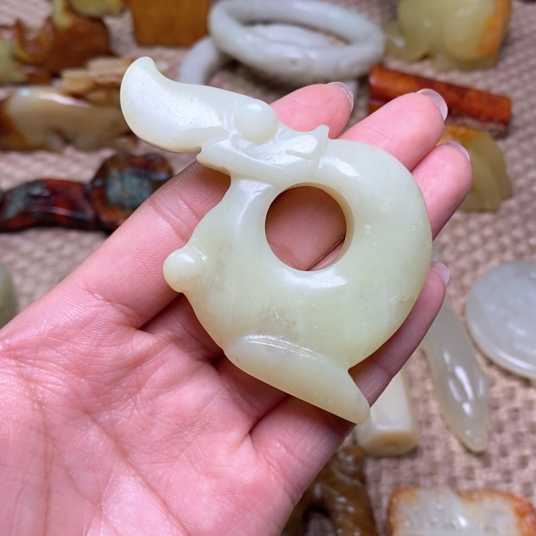 白玉菩提吊坠白玉菩提白玉菩提摆件