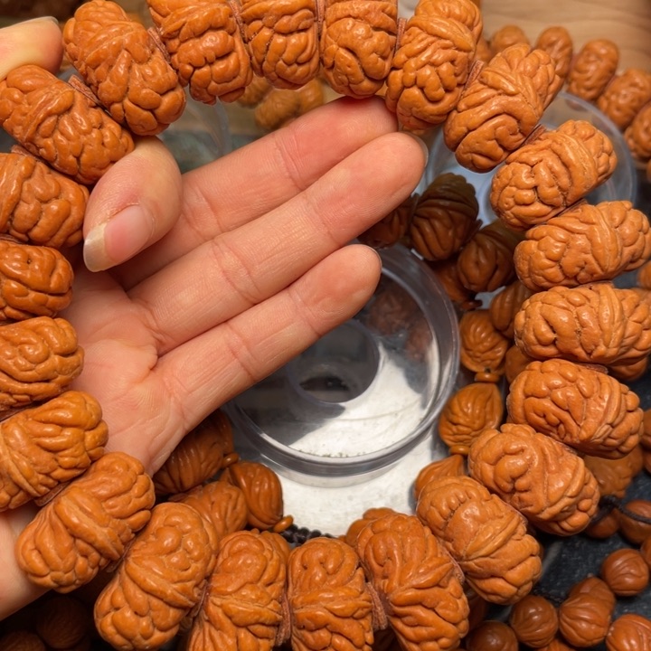 桃核手串龙纹桃核20