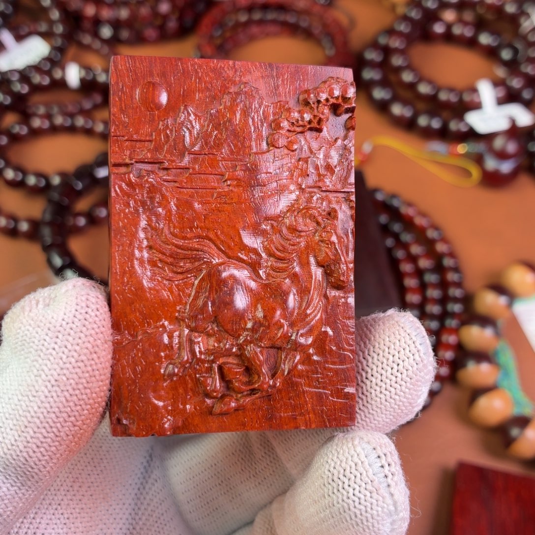 手串/手链小叶紫檀马到成功