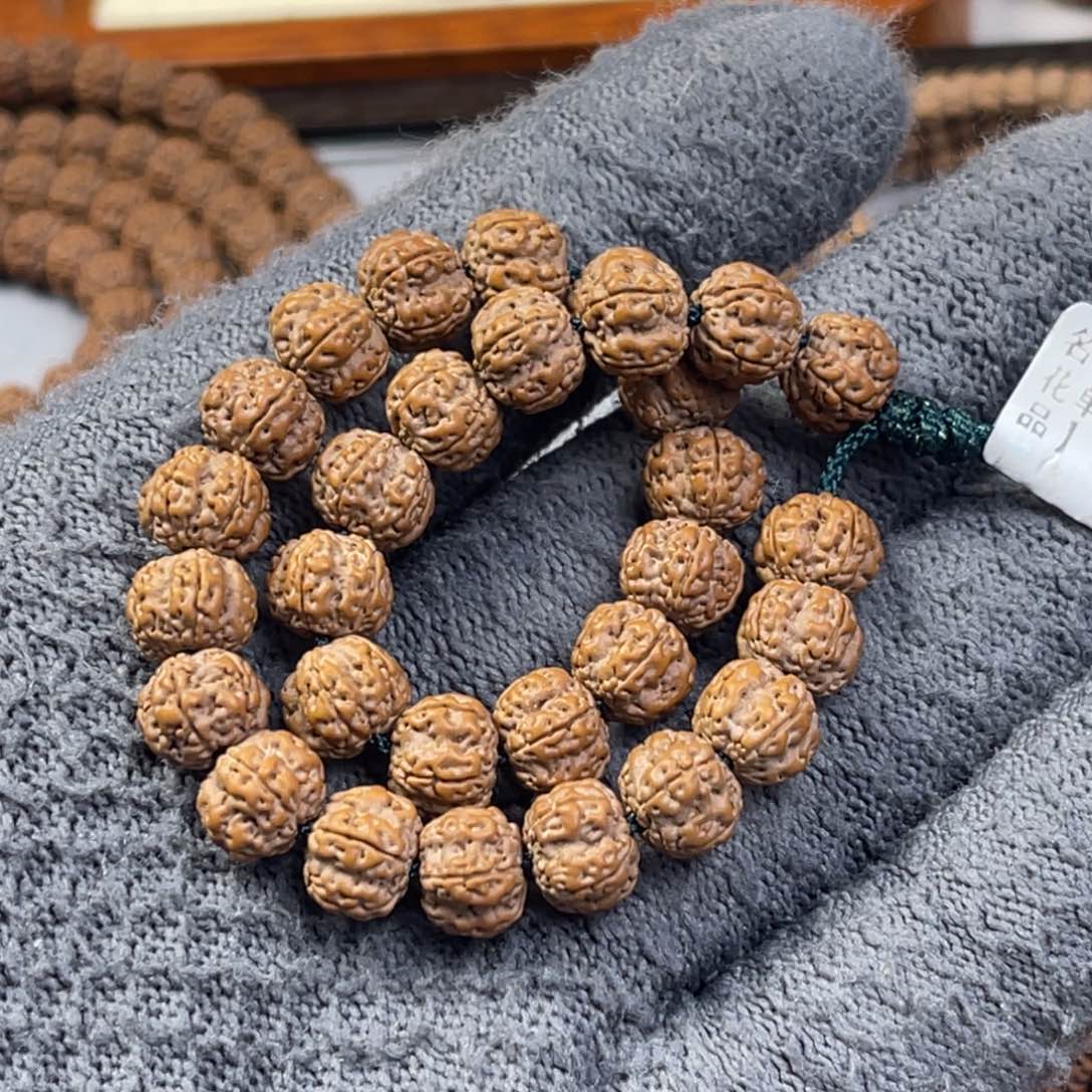 金刚菩提手串原装老树梅花手串卡10