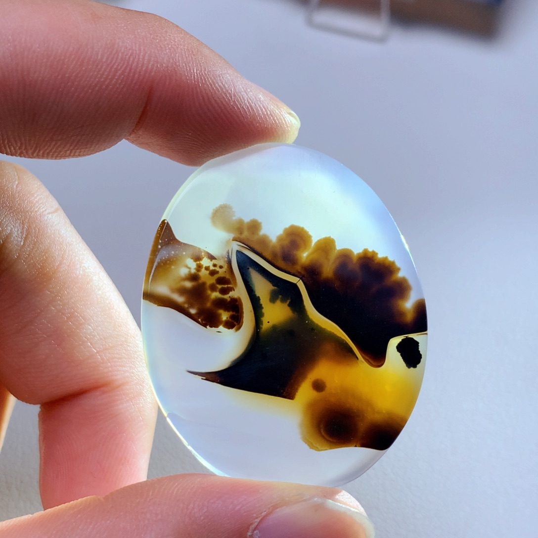 玛瑙/玉髓吊坠(不含链)未镶嵌五**生