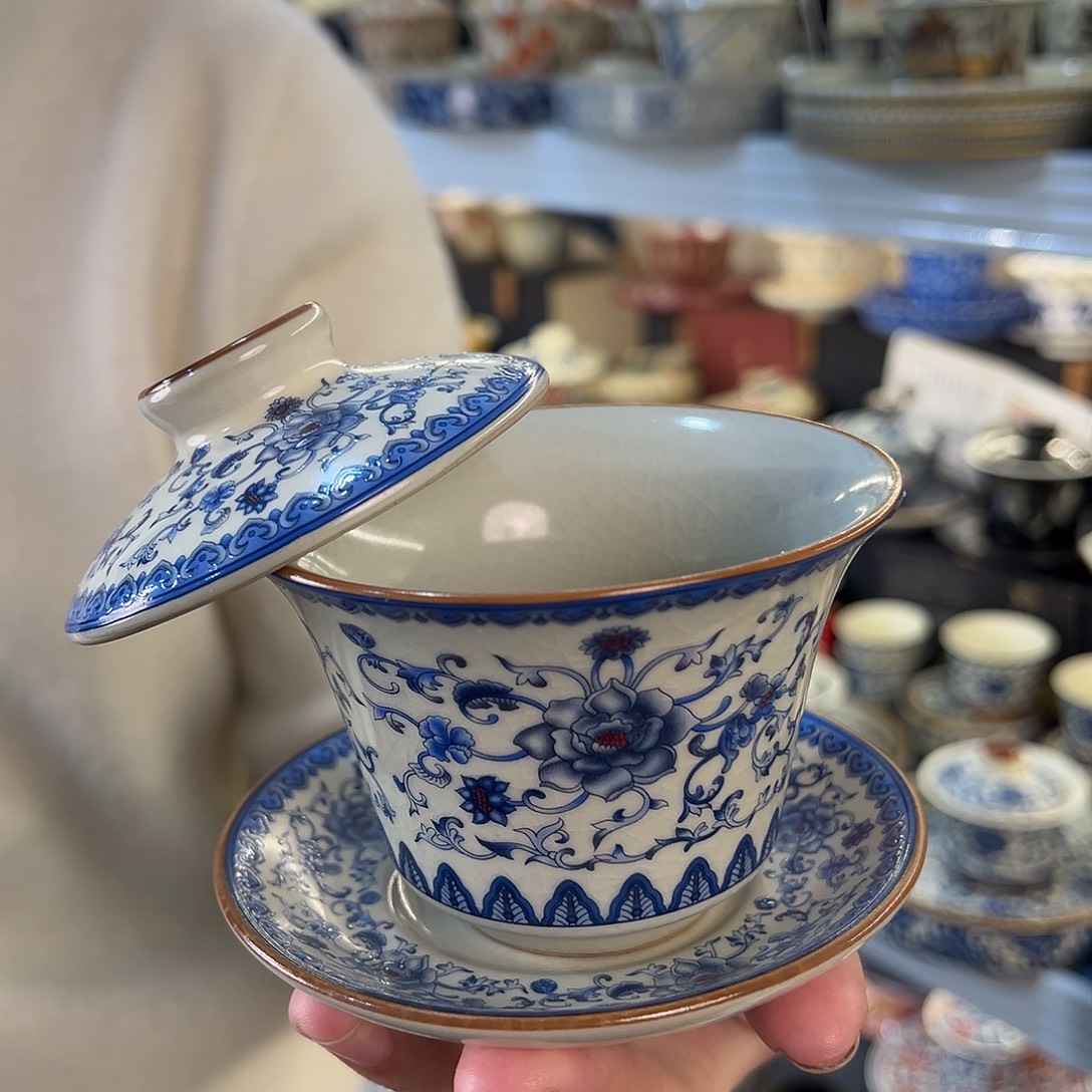 盖碗很漂亮我很喜欢