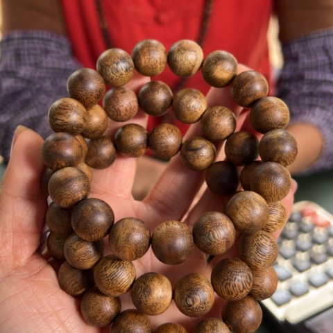 沉香手串金沙叶12克卡1.3多样性发1条