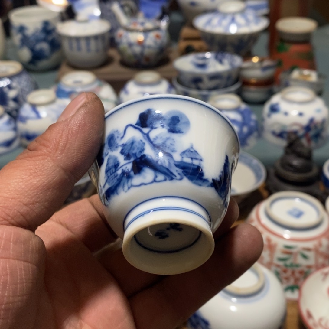 瓷片舶来瓷器满28包邮当日凑单