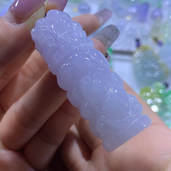 翡翠未镶嵌颈饰天然翡翠A货吊坠