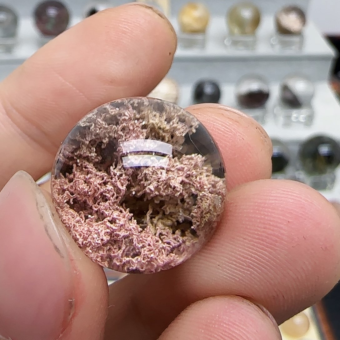 水晶未镶嵌珠宝半成品