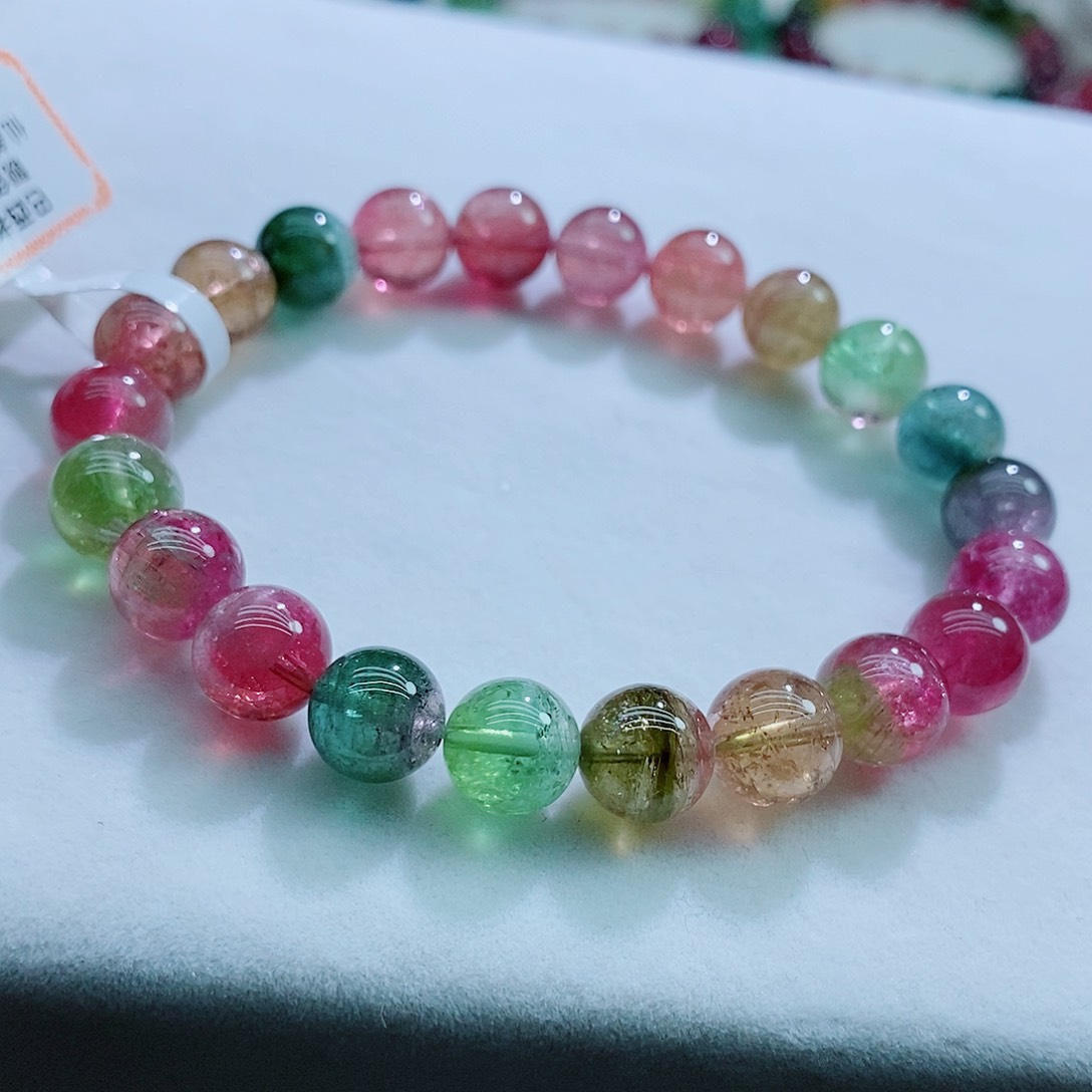 手链未镶嵌碧玺8.8mm左右