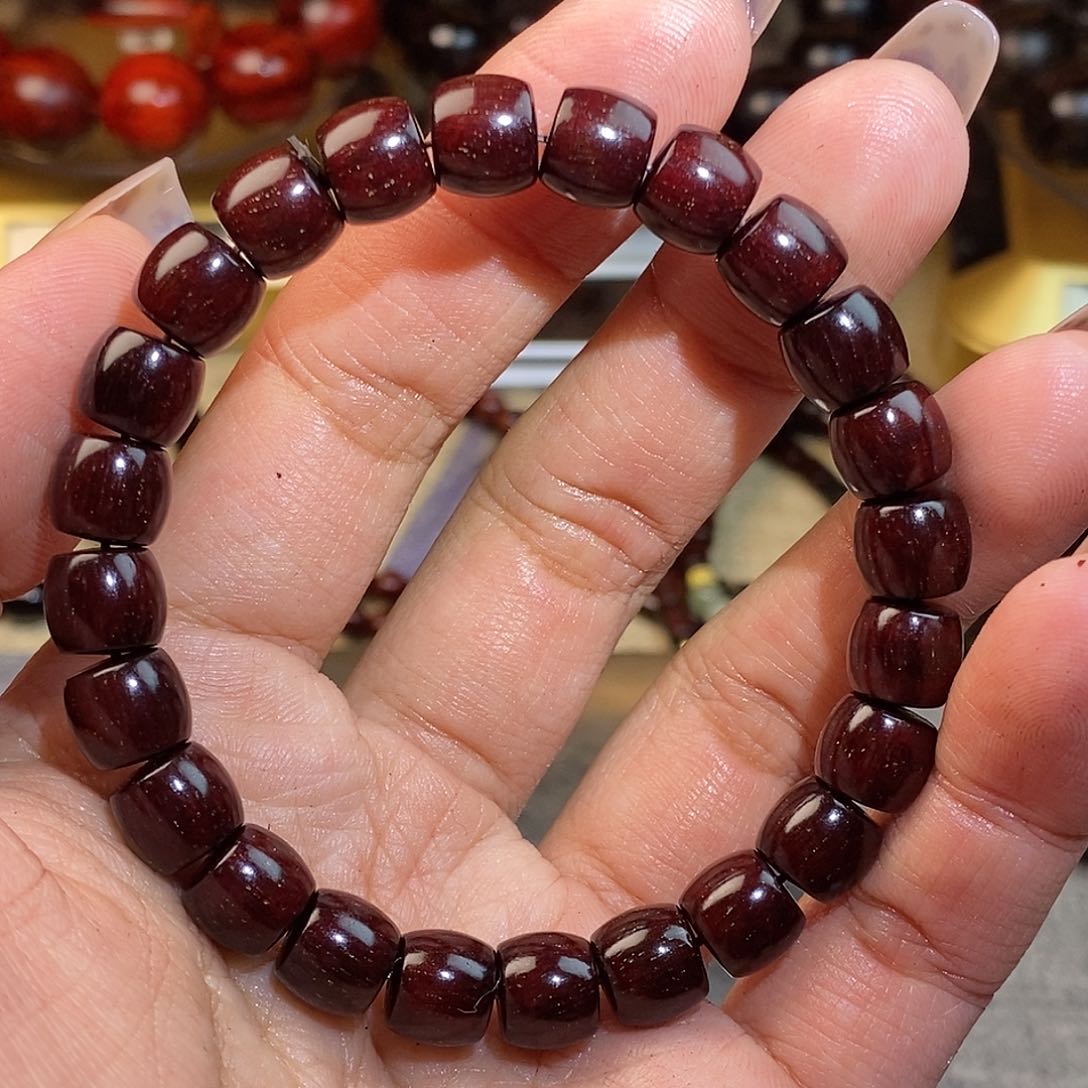 檀香紫檀（小叶紫檀）8*9直切满星