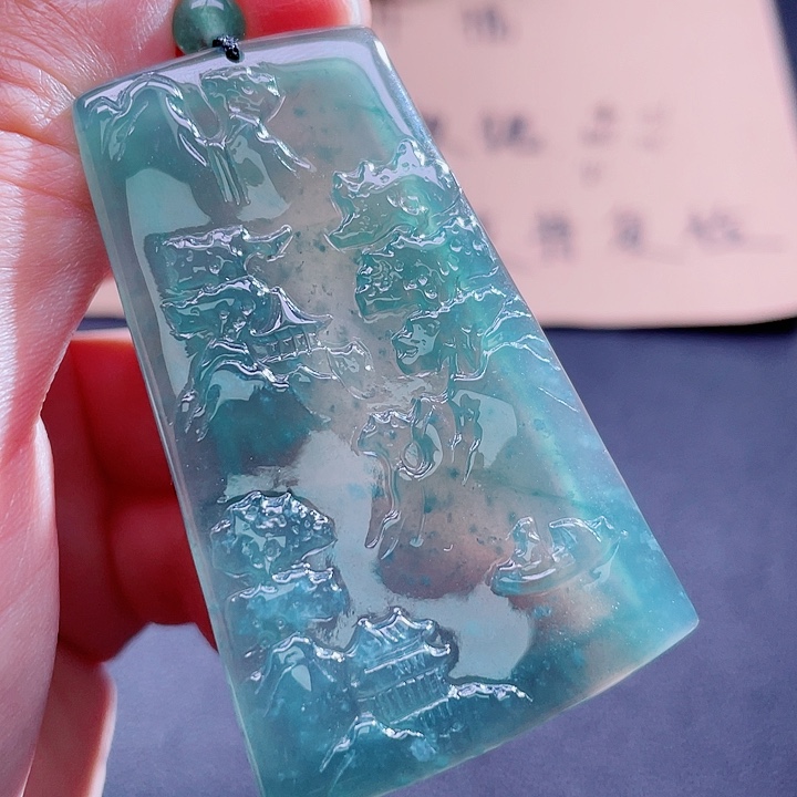 翡翠吊坠(不含链)未镶嵌